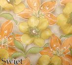 5655 Vintage retro oud barok bloemetjes behang behangpapier, Huis en Inrichting, Verzenden