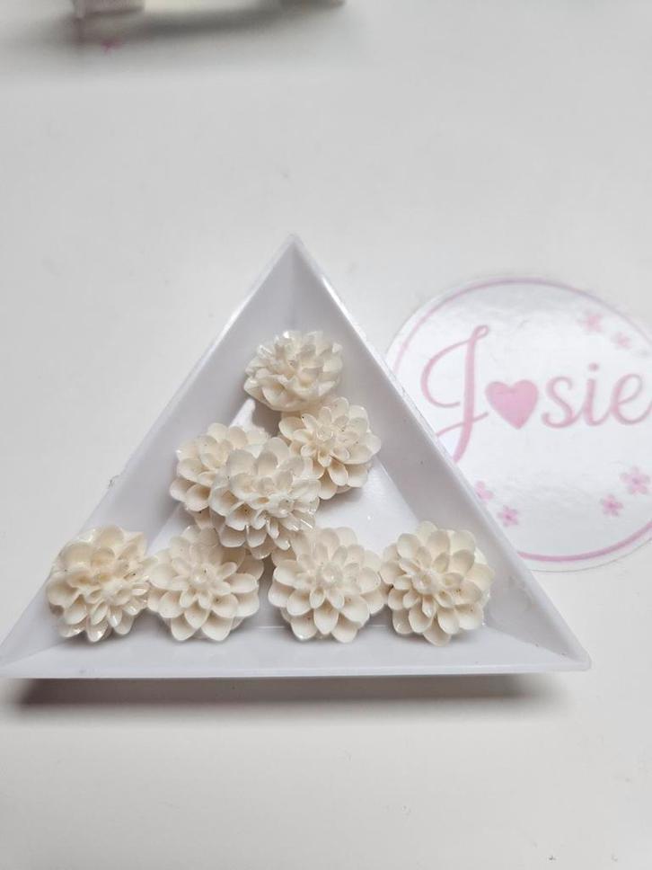 Flatback Bloem #21, Hobby en Vrije tijd, Kralen en Sieraden maken, Nieuw, Overige typen, Ophalen