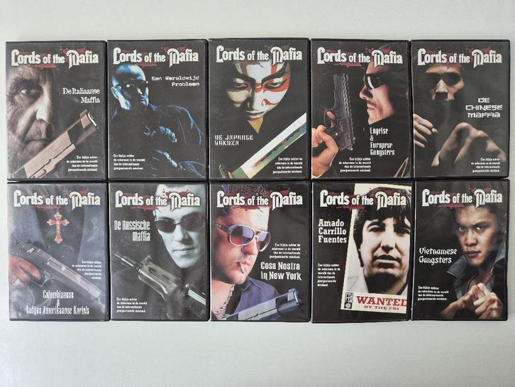 Lords of the Mafia - Complete Serie - 10-Disc, Cd's en Dvd's, Dvd's | Thrillers en Misdaad, Zo goed als nieuw, Detective en Krimi