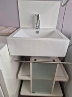 Wastafel met kraan en evt.onderkast, Ophalen, Minder dan 50 cm, Zo goed als nieuw, Minder dan 100 cm