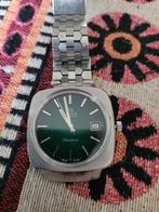 Vintage Omega Genève Automaat 1974, Sieraden, Tassen en Uiterlijk, Horloges | Heren, Staal, Gebruikt, Staal, Polshorloge