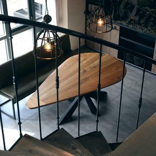 Zwaardtafel Le Havre eiken | 230x110cm | Top kwaliteit tafel, Huis en Inrichting, Tafels | Eettafels, Nieuw, 100 tot 150 cm, 200 cm of meer