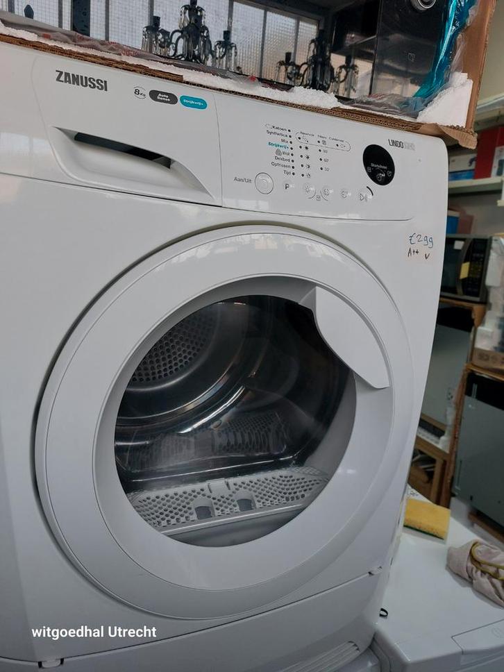 Warmtepompdroger  8kg  A++, Huis en Inrichting, Keuken | Keukenelementen, Zo goed als nieuw, Minder dan 100 cm, 50 tot 100 cm