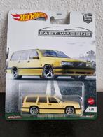 Hot Wheels Premium Volvo 850 Estate geel HotWheels, Nieuw, Auto, Verzenden