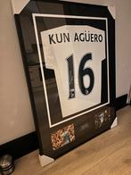 Hand gesigneerd Sergio Kun Aguero met Beckett Coa, Verzamelen, Sportartikelen en Voetbal, Ophalen of Verzenden, Zo goed als nieuw