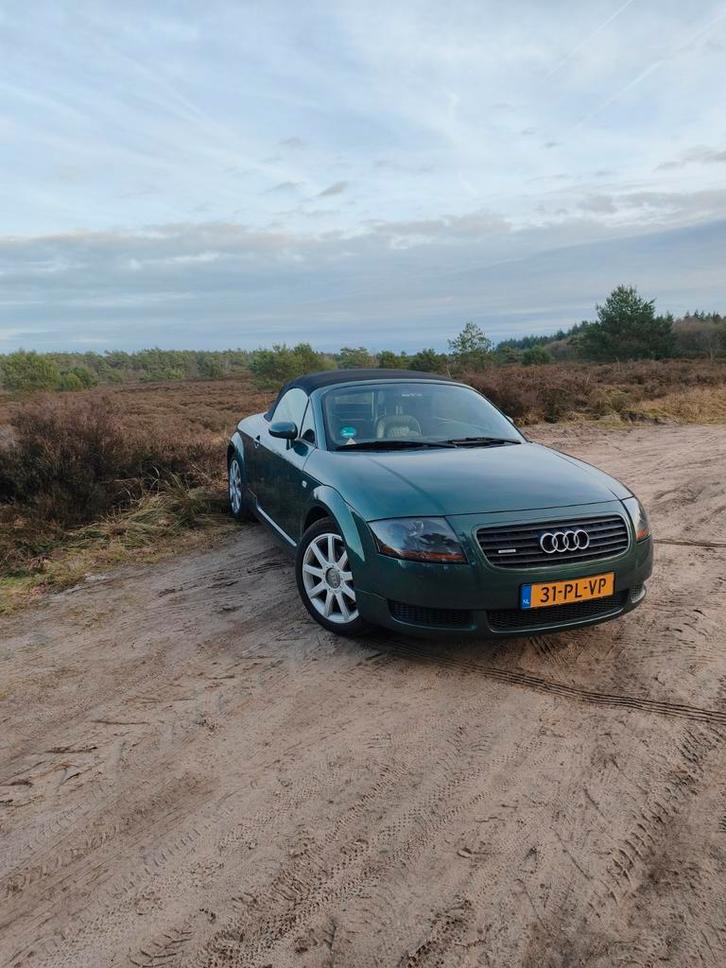 Audi TT 1.8 T Roadster Quattro 225PK 2002 Groen LPG, Auto's, Audi, Particulier, TT, 4x4, ABS, Airbags, Airconditioning, Alarm