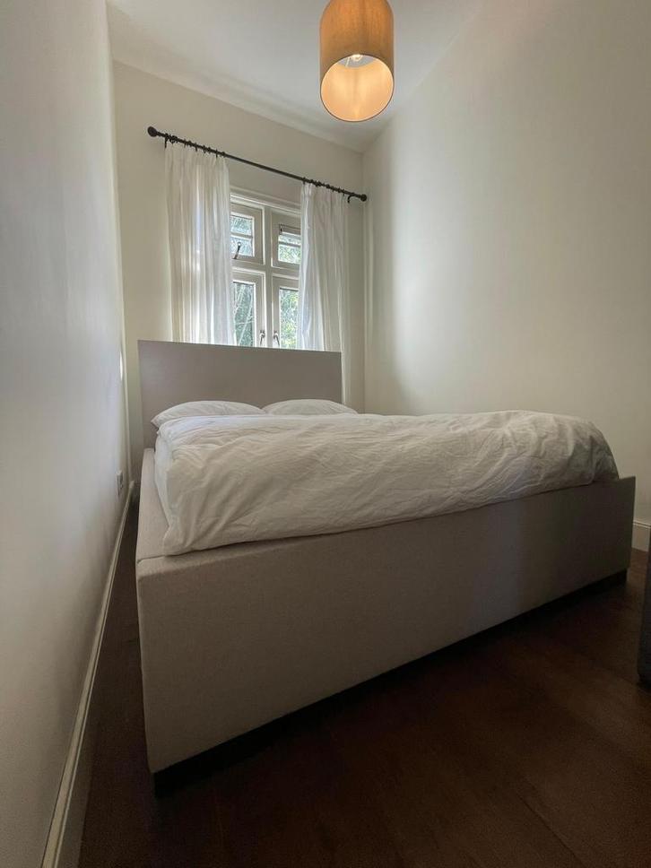 Bed met hoofdeinde Dream start 140 x 200 / technoflex 3000, Huis en Inrichting, Slaapkamer | Bedden, Gebruikt, Tweepersoons, 140 cm
