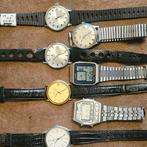 Partij Vintage horloges, Seiko, Staal, Met bandje, Polshorloge
