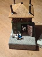 Kerststal met koe, schuift in/uit, Diversen, Kerst, Ophalen of Verzenden
