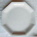 Engelse creme achtkantige schaal parelrand Jonhson Brothers, Antiek en Kunst, Antiek | Schalen, Ophalen of Verzenden