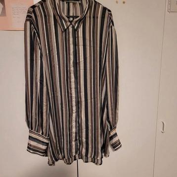 Damesblouse met fijne glinster lijntje

Maat xxl

 beschikbaar voor biedingen