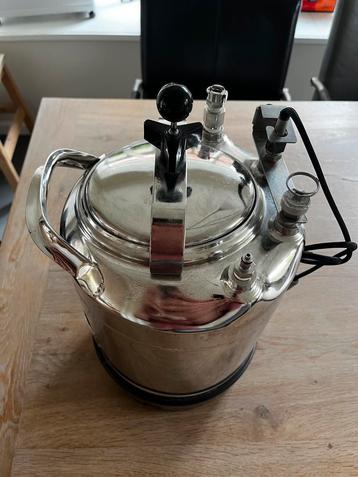 RVS bierbrouw container 10 liter beschikbaar voor biedingen