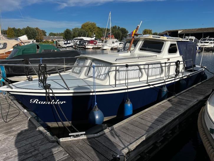 Marnekruiser 850 OK, Watersport en Boten, Motorboten en Motorjachten, Gebruikt, Staal, 6 tot 9 meter, Diesel, Binnenboordmotor