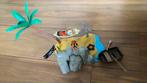 Playmobil piraten eiland 4139 pirateneiland hangmat bootje, Ophalen, Gebruikt, Los playmobil