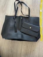 Tas met een portemonnee, Ophalen of Verzenden, Zo goed als nieuw, Zwart, Shopper