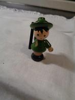 kleine houte jager voor kerst dorp 3.5 cm, Ophalen of Verzenden