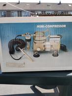 Mini compressor, Doe-het-zelf en Verbouw, Compressors, Minder dan 25 liter, Ophalen of Verzenden, Zo goed als nieuw, Minder dan 200 liter/min