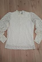 Nukus kanten shirt, ecru, maat S, Kleding | Dames, Tops, Overige kleuren, Ophalen of Verzenden, Lange mouw, Maat 36 (S)