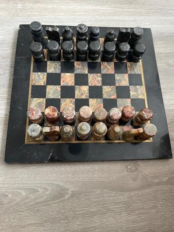 Marmeren Schaakspel  beschikbaar voor biedingen
