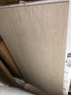 2 stuks tegels - Afm 120x60 cm (beige/zand), Doe-het-zelf en Verbouw, Tegels, Ophalen, 60 cm of meer, 40 tot 60 cm, Keramiek