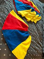 5x rok of rokje loopgroep carnaval / geel - rood - blauw, Ophalen of Verzenden, Zo goed als nieuw, Carnaval