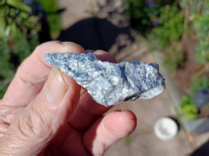 RB322 Skutterudiet (Smaltiet) BouAzzer Marokko #collectie, Verzamelen, Mineralen en Fossielen, Mineraal, Ophalen of Verzenden