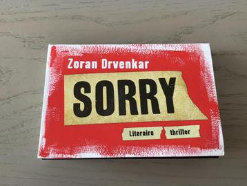 Dwarsligger nr: 149 Zoran Drvenkar - Sorry  ( superspannend) beschikbaar voor biedingen