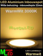 UITVERKOOP: LED inbouwspot panel 15W WW - laatste 3 stuks, LEDinbouwpanel, Led, Metaal of Aluminium, Nieuw