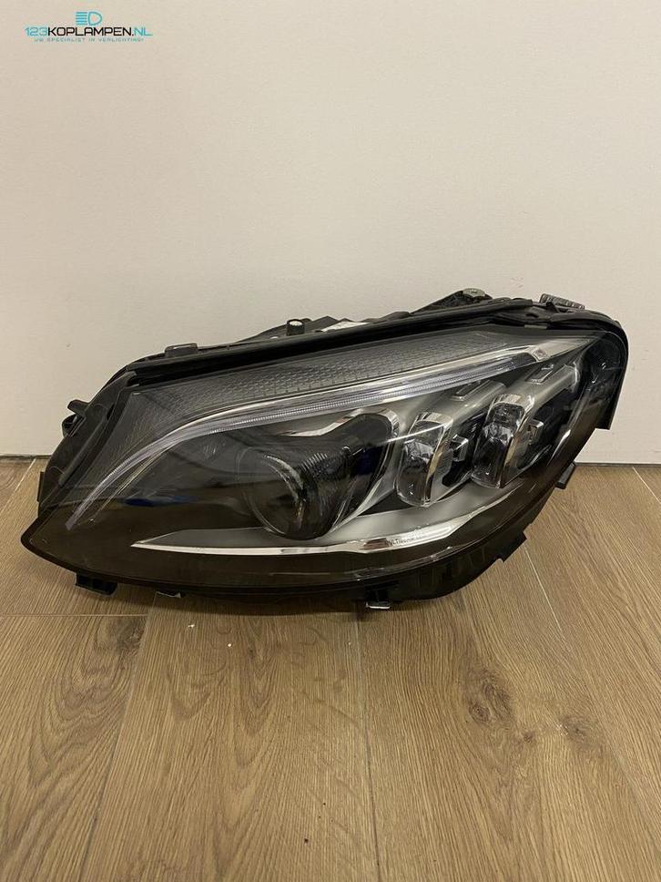 Mercedes W205 C Klasse Facelift Multibeam Led koplamp links, Auto-onderdelen, Verlichting, Mercedes-Benz, Gebruikt, Ophalen of Verzenden