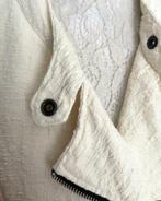 Maison Scotch biker jasje maat 3 38/40, Maat 38/40 (M), Wit, Ophalen of Verzenden, Zo goed als nieuw