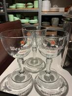 Westmalle bierglazen 9 stuks, Ophalen, Zo goed als nieuw, Glas of Glazen, Overige merken