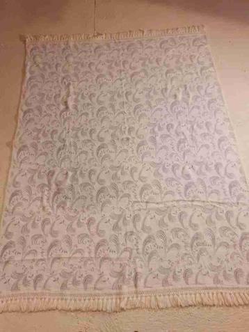 Grandfoulard beige grijsbeige reversibel 241/191 beschikbaar voor biedingen