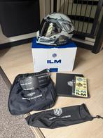 ILM motor helm, grey met pinlock. Maat 58-59cm, M, Integraalhelm, Tweedehands, Ophalen