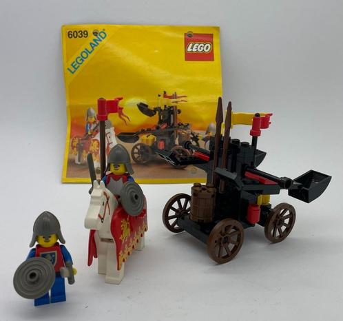 LEGO Classic Castle set Twin Arm Launcher Katapult 6039, Kinderen en Baby's, Speelgoed | Duplo en Lego, Gebruikt, Lego, Complete set