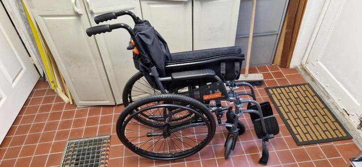Rolstoel Excel Mobility lichtgewicht, Diversen, Rolstoelen, Zo goed als nieuw, Duwrolstoel, Inklapbaar, Ophalen