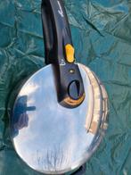 Snelkookpan - Gebruikt, 4 liter of meer, Gebruikt, 2 snelheden, Ophalen of Verzenden