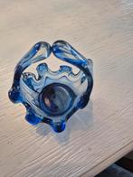Murano aschaal/kom, blauw en zwart, jaren 50, Antiek en Kunst, Ophalen of Verzenden
