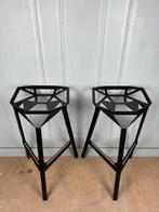 Magis One stapelbare metalen design barkrukken, 5 krukken of meer, Met voetsteun, 60 tot 90 cm, Ophalen of Verzenden