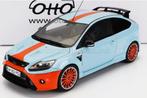 1:18 Ford Focus RS MKII Le Mans Gulf Blue Ottomobile NIEUW, Nieuw, OttOMobile, Ophalen of Verzenden, Auto