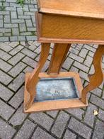 Antieke Houten Kapstok met Spiegel, Huis en Inrichting, Woonaccessoires | Kapstokken, Gebruikt, Ophalen of Verzenden, Staande kapstok
