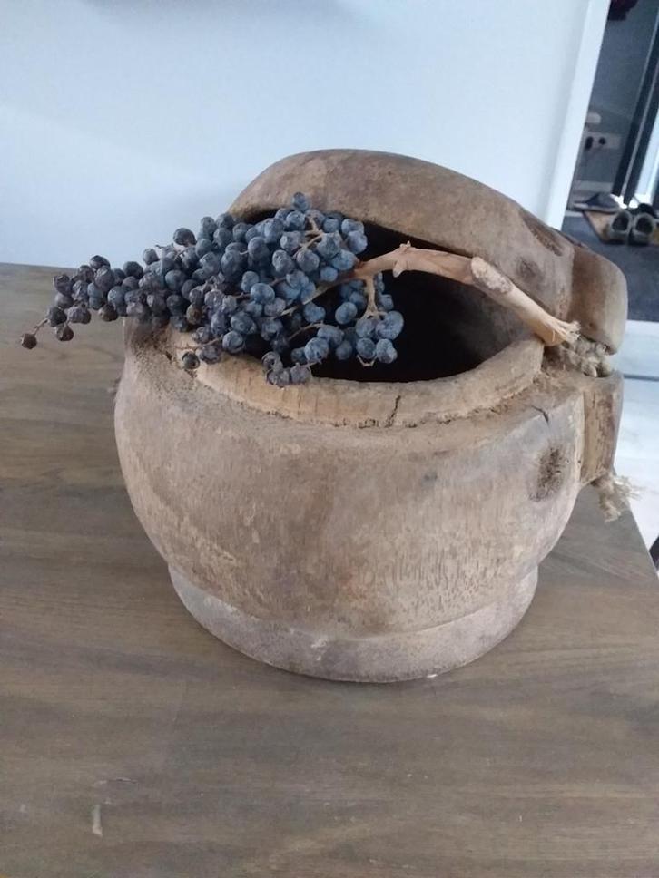 Grote Sobere Pot met Deksel, Antiek en Kunst, Antiek | Woonaccessoires, Ophalen