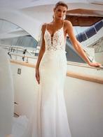 Kortingen t/m 75% Soepele sexy trouwjurk Direct leverbaar, Ophalen, Nieuw, Wit, Trouwjurk