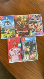 Nintendo switch met toebehoren., 3 spelers of meer, Ophalen of Verzenden, Zo goed als nieuw, Vanaf 3 jaar