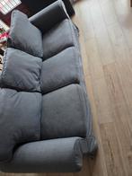 Donkergrijze Ektorp Ikea 3-zitsbank, Huis en Inrichting, Banken | Bankstellen, Ophalen, Gebruikt, Driepersoons, 75 tot 100 cm