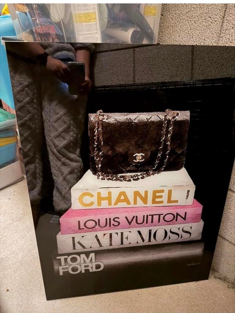 Glas schilderij, Ophalen