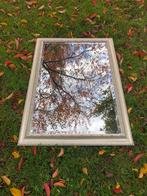 Spiegel facet geslepen met barok stijle omlijsting, Antiek en Kunst, Antiek | Spiegels, Ophalen, Ovaal, 50 tot 100 cm, 100 tot 150 cm