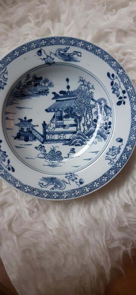 Oud porseleinen bord: 19'eeuw, Ophalen of Verzenden