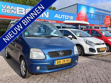 Opel Agila 1.2-16V Elegance Hoogzitter 14'' L.M.V Nw APK beschikbaar voor biedingen