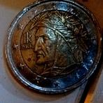 2 euro munt Italië 2002 met eer betuiging Dante Alighieri, Postzegels en Munten, Munten | Europa | Euromunten, Ophalen of Verzenden