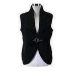 Ralph Lauren sweater vest + gesp vest zonder mouwen zwart xs, Zwart, Ophalen of Verzenden, Zo goed als nieuw, H